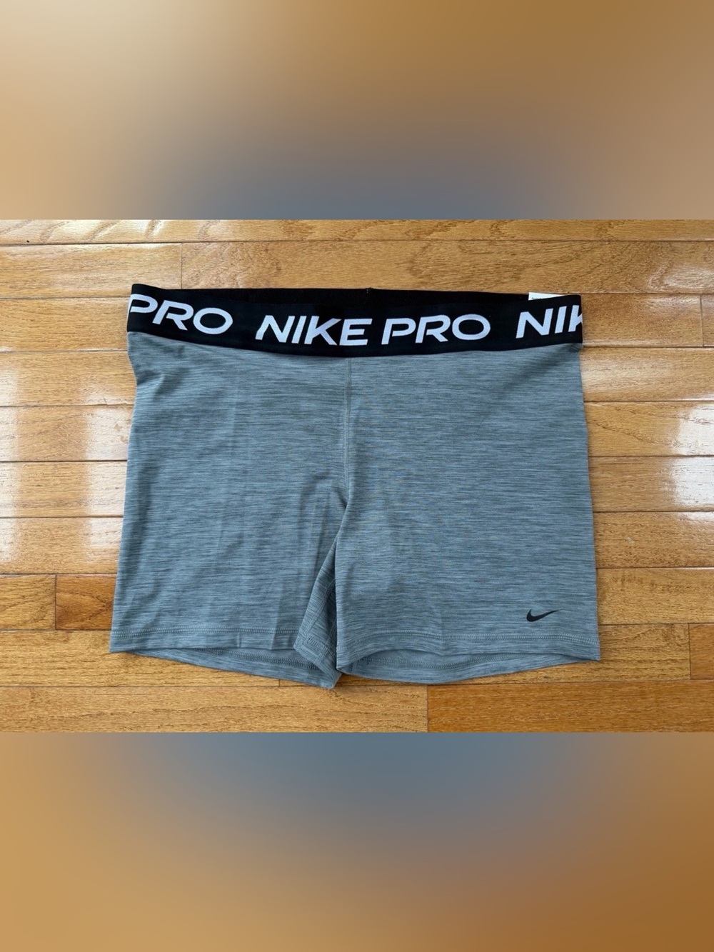 Nike Pro 5” Dri-fit compression biker shorts gray XXL new with tags NWT